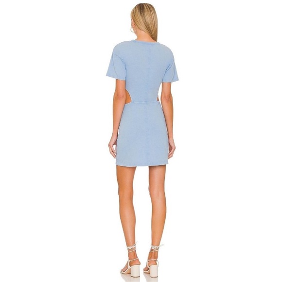 L*SPACE Lost Winds Mini Dress in Aura Cut out Tee - Picture 6 of 10